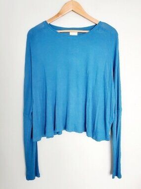 NWOT Abound Blue Blouse Top